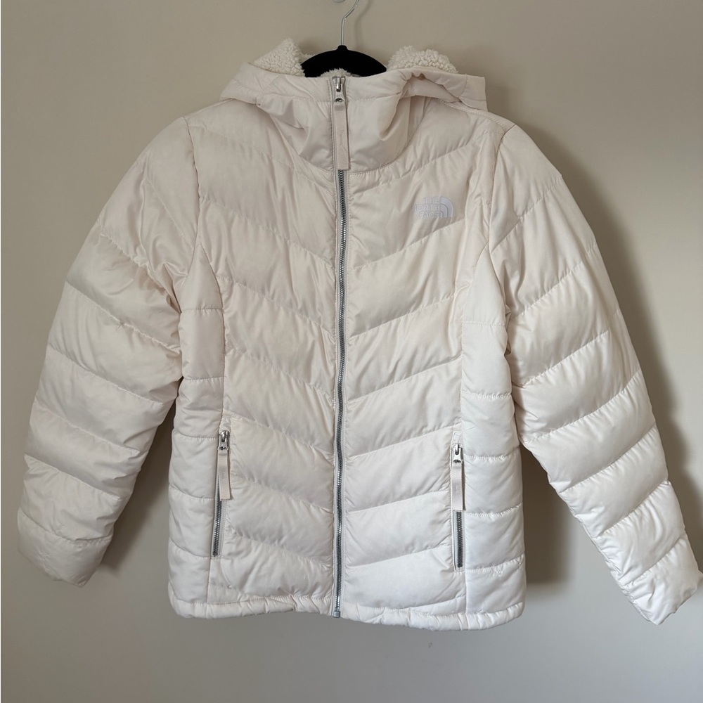 The North Face Women's White Puffer Jacket